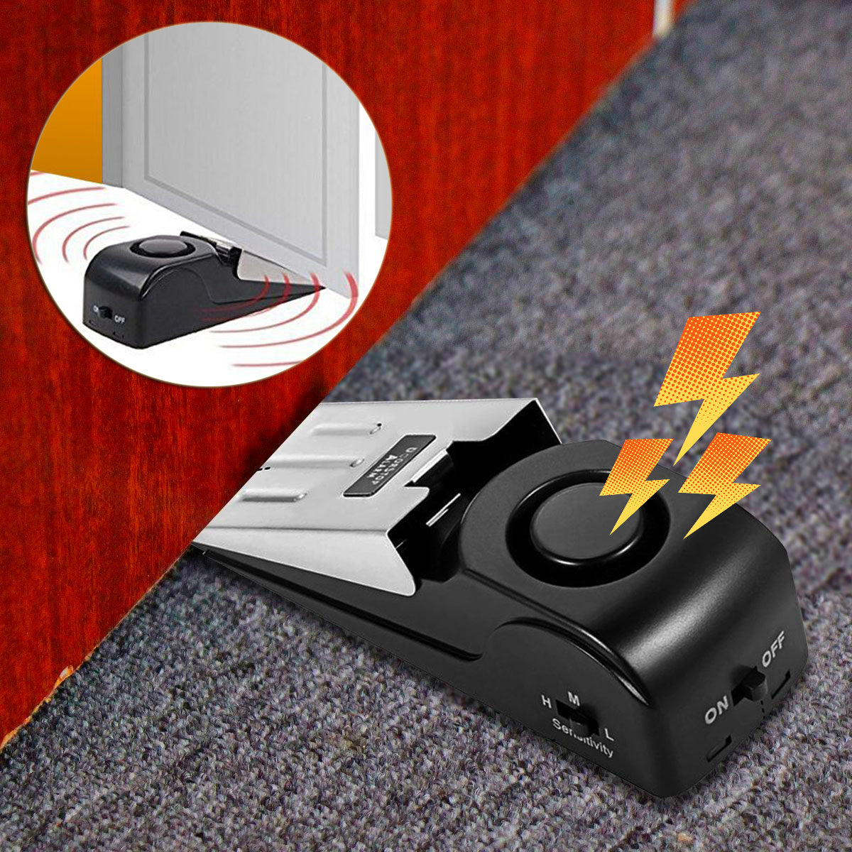 Door Stop Alarm Door
