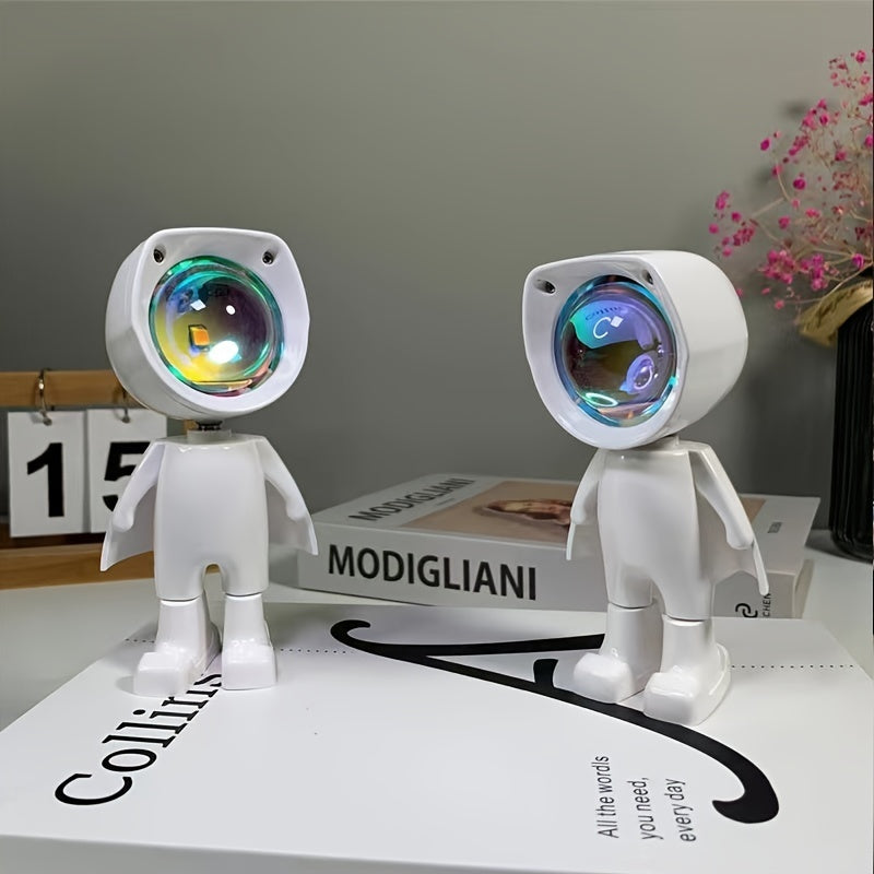 Cute Robot Night Light (Romantic Mood Light)