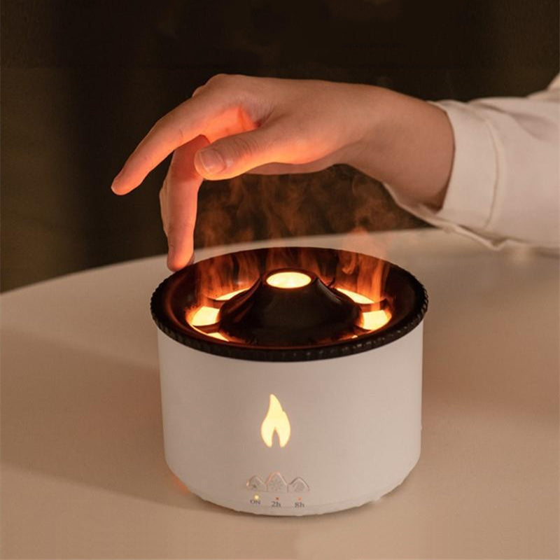 Ultrasonic Essential Oil Humidifier Volcano Aromatherapy