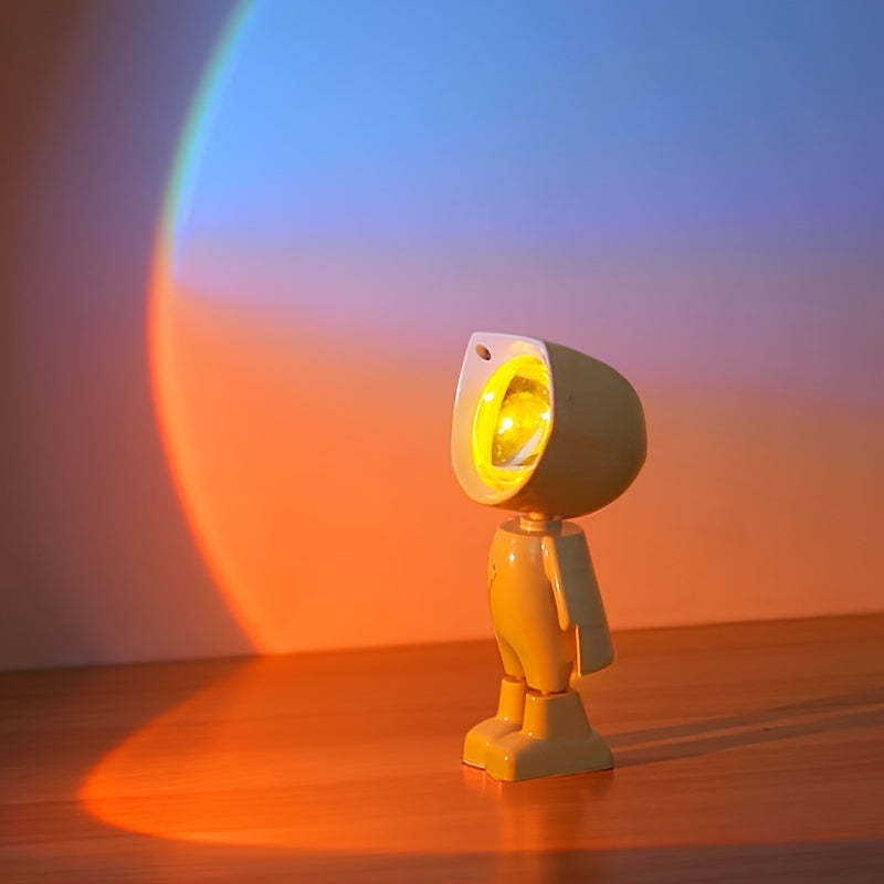 Cute Robot Night Light (Romantic Mood Light)