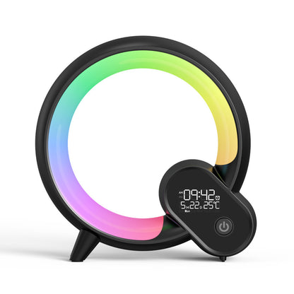 Q Light Analog Sunrise Digital Display Alarm Clock