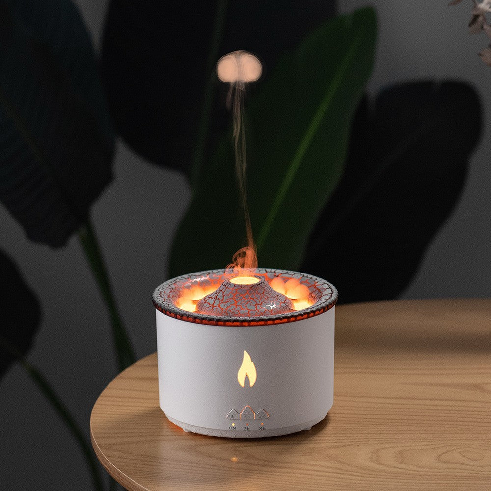 Ultrasonic Essential Oil Humidifier Volcano Aromatherapy